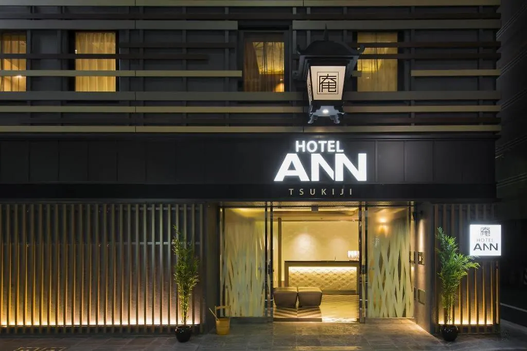 Hotel Ann Tsukiji location